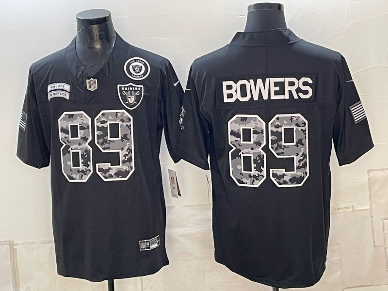 Men 2026 Oakland Raiders #89 Bowers black Nike Limited NFL Jersey 101102->atlanta falcons->NFL Jersey
